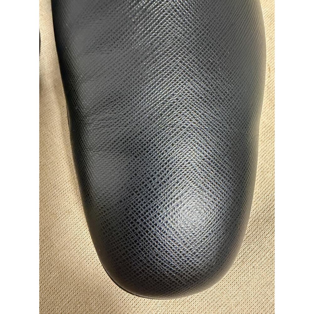 Prada Boots Mens Size 10.5 Black Leather Dress Chelsea Ankle Pull On Italy - Picture 9 of 13